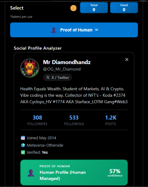 AI Detective Social Profile Analyzer